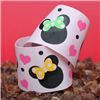 Order  Mouse Head  Ribbon - 39mm Pink
